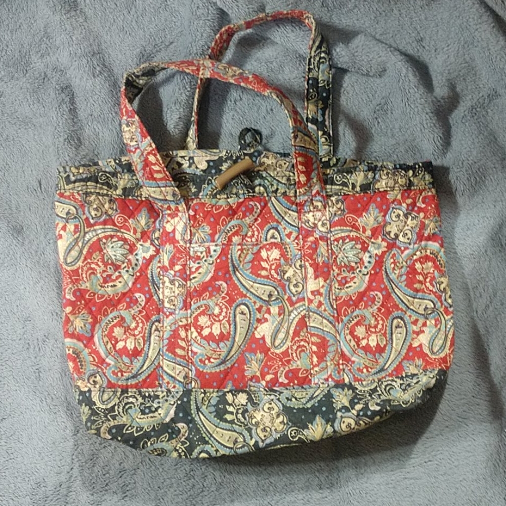 Lily Waters Canvas Handbag